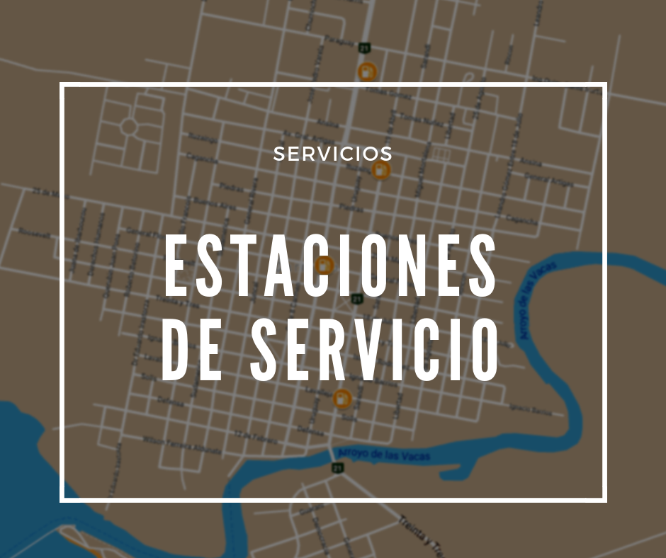 Estaciones de servicio