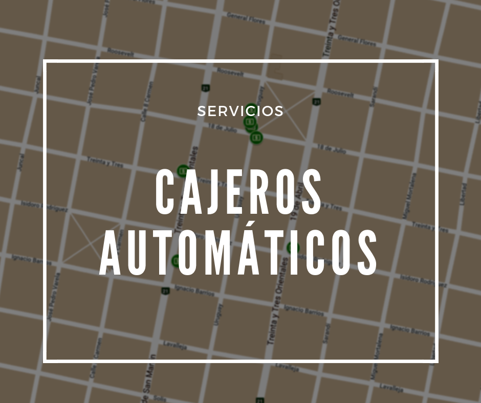 Cajeros automáticos