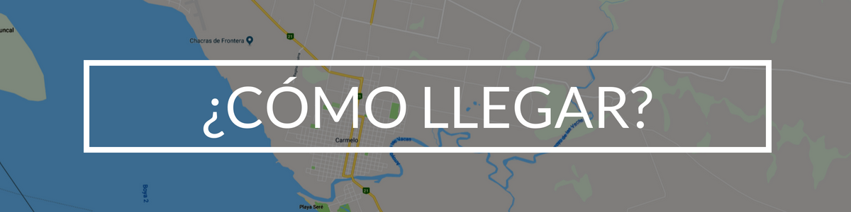 CÓMO LLEGAR DESDE URUGUAY